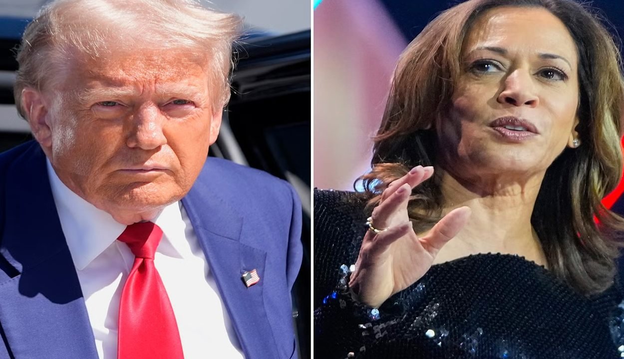 Donald trump and kamala harris