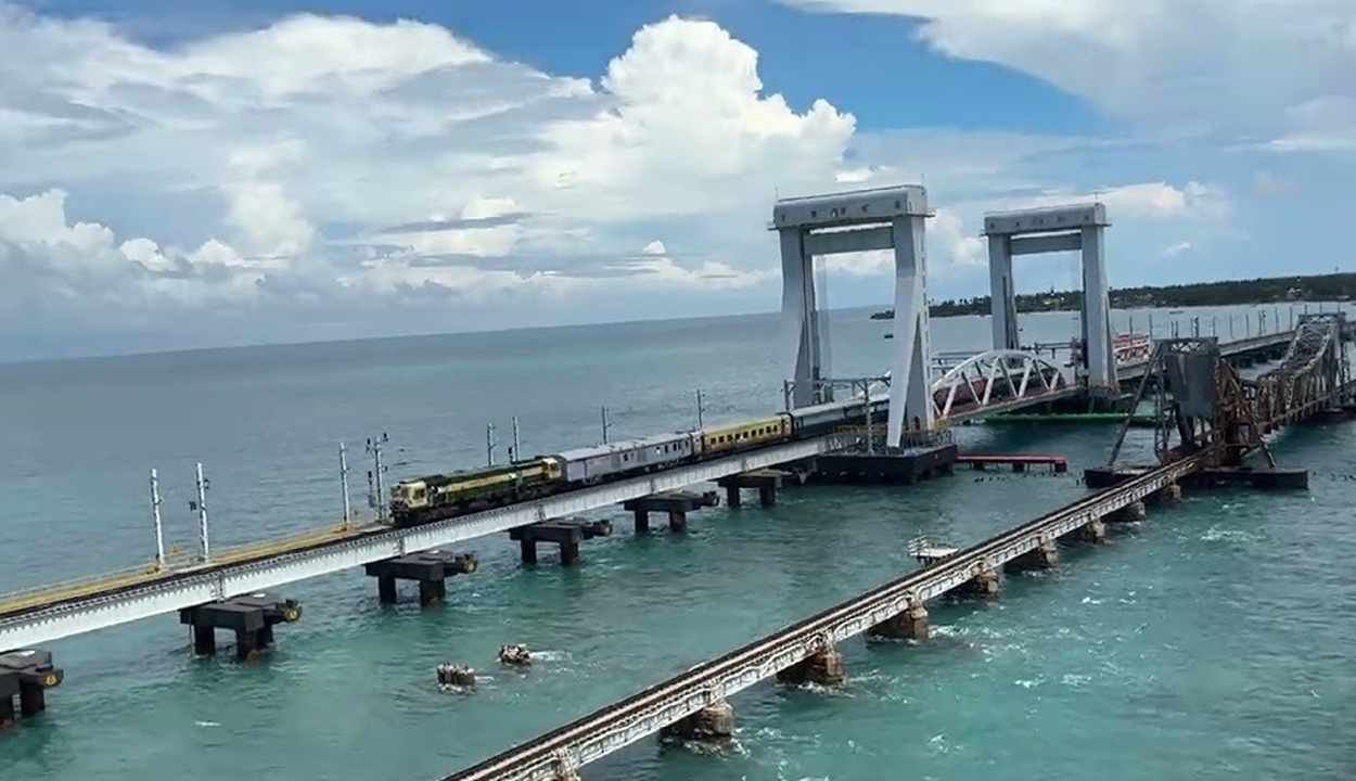 Pamban bridge