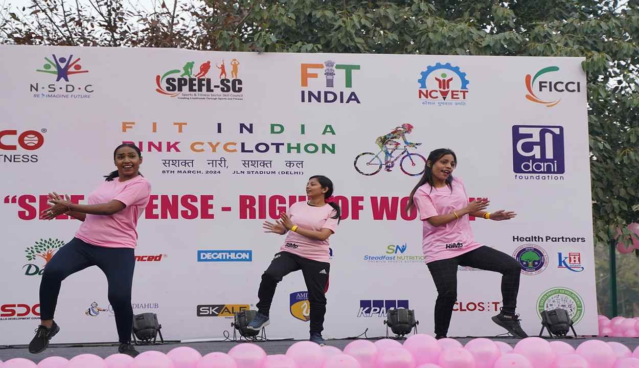 Fit india pink cyclothon season