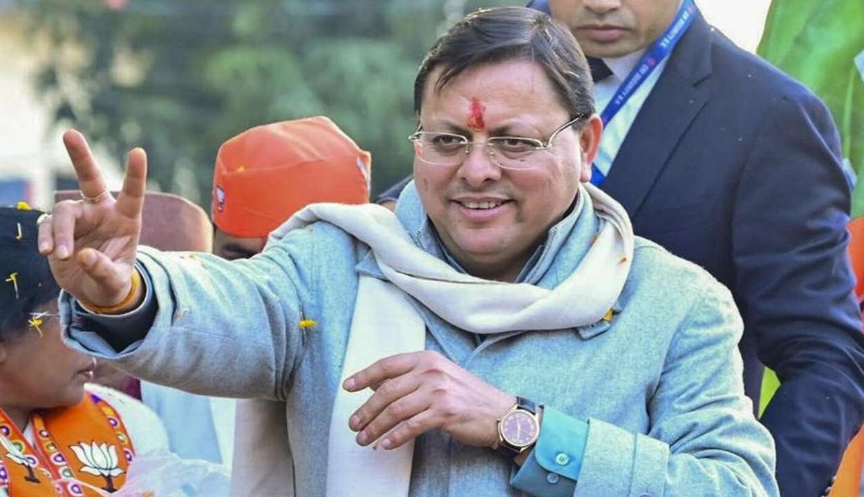 Chief minister pushkar singh dhami