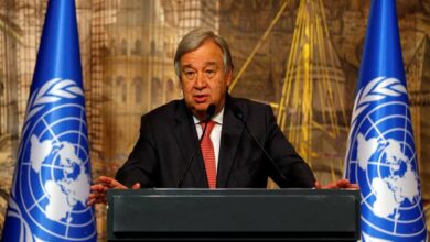 Un secretary-general antonio guterres