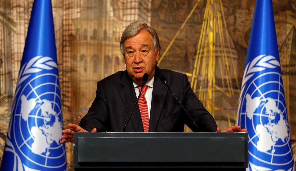 Un secretary-general antonio guterres