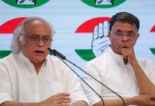 Congress leaders pawan khera and jairam ramesh
