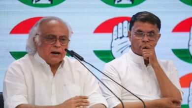 Congress leaders pawan khera and jairam ramesh