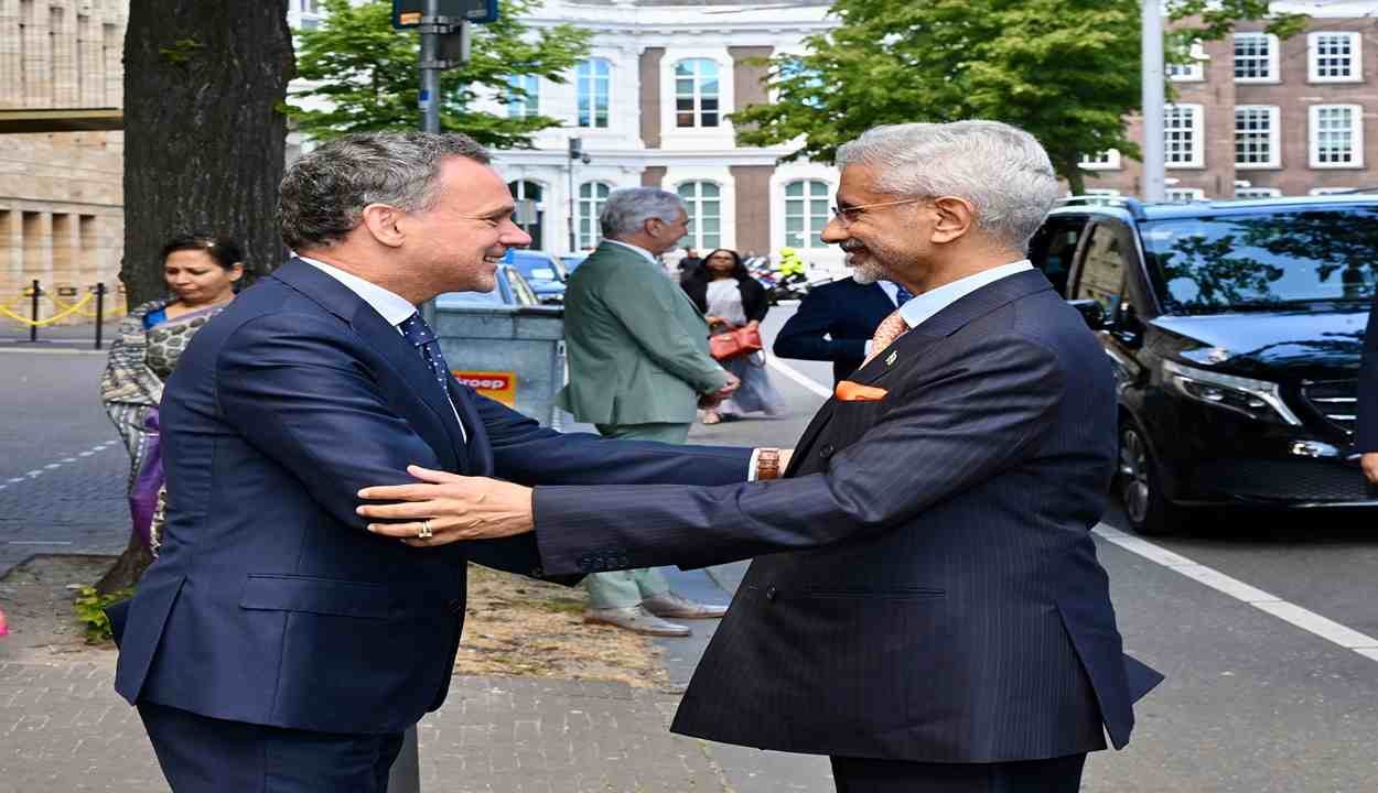 S. Jaishankar and ruben brekelmans 