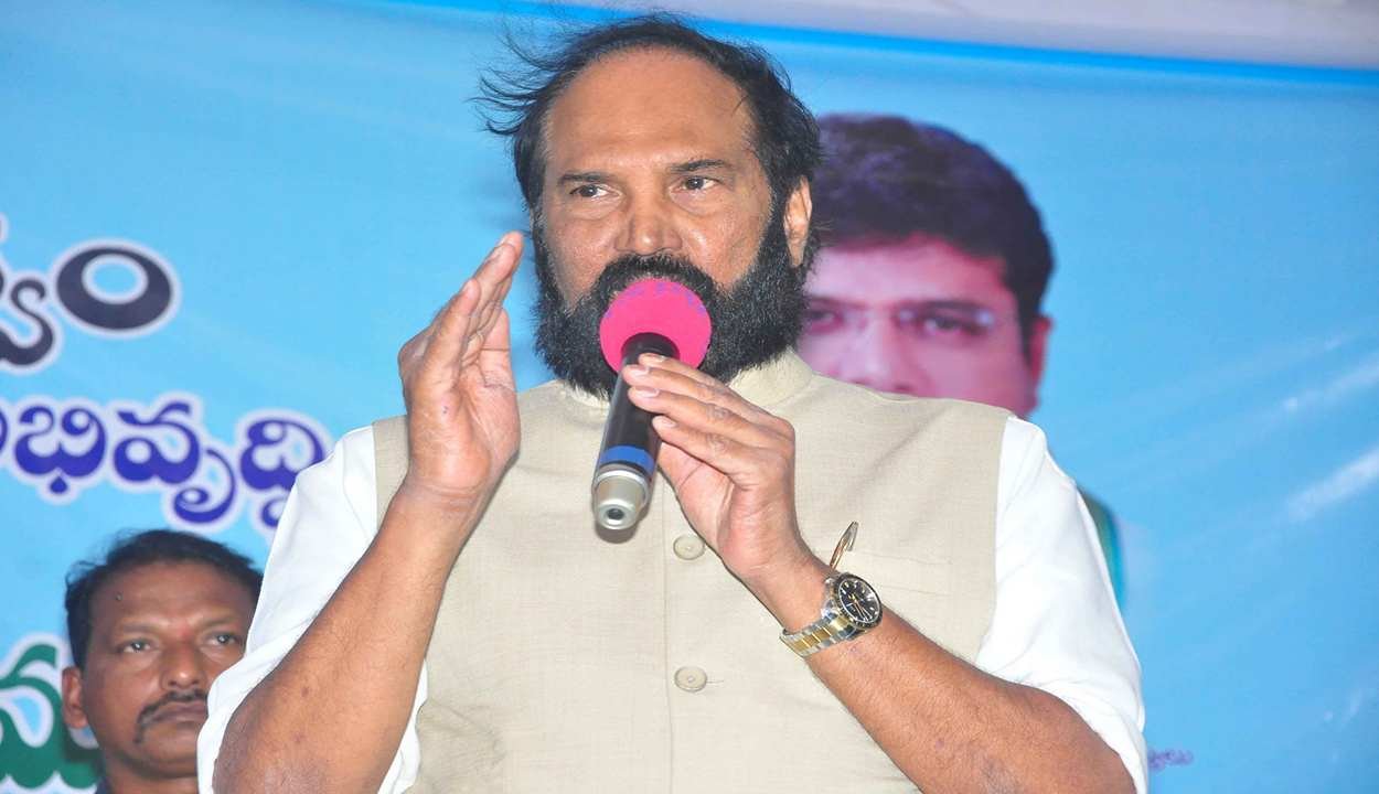 Telangana minister uttam kumar reddy