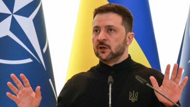 Ukrainian president volodymyr zelenskyy