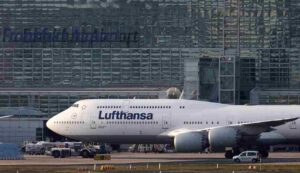 Lufthansa flight