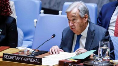 Un secretary-general antonio guterres
