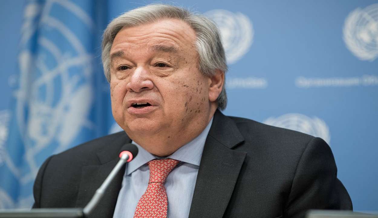 United nations secretary-general antonio guterres