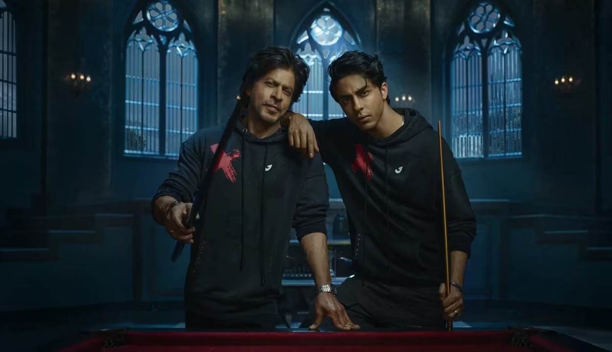 Shah rukh khan and aryan khan