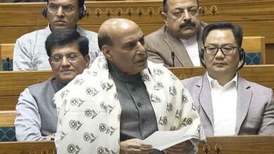 A flash of fury in parliament