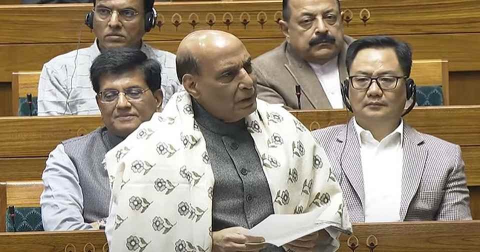 A flash of fury in parliament