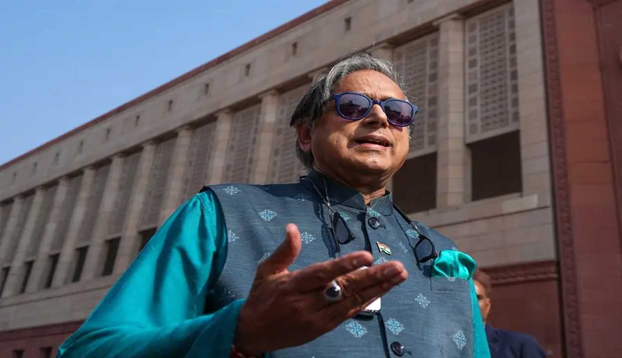 When tharoor said no