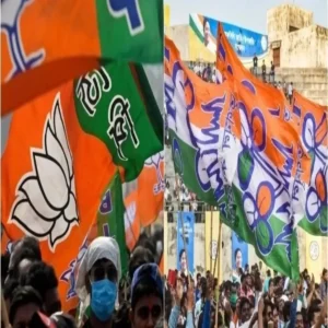 Kolkata political clash before modi rally